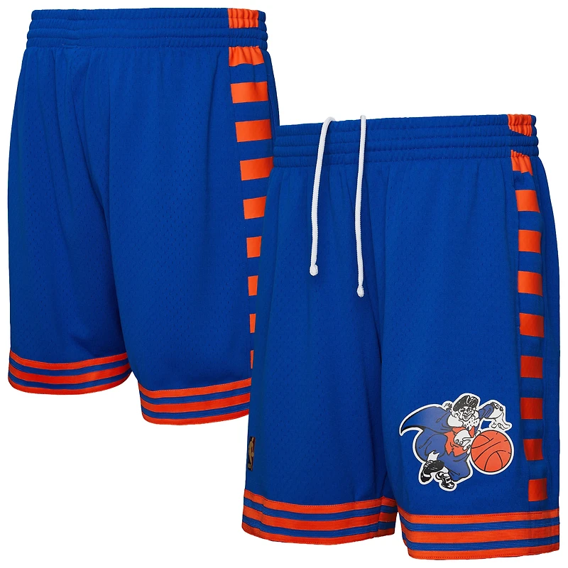 Men's Mitchell & Ness  Blue New York Knicks 2005/06 Swingman Shorts