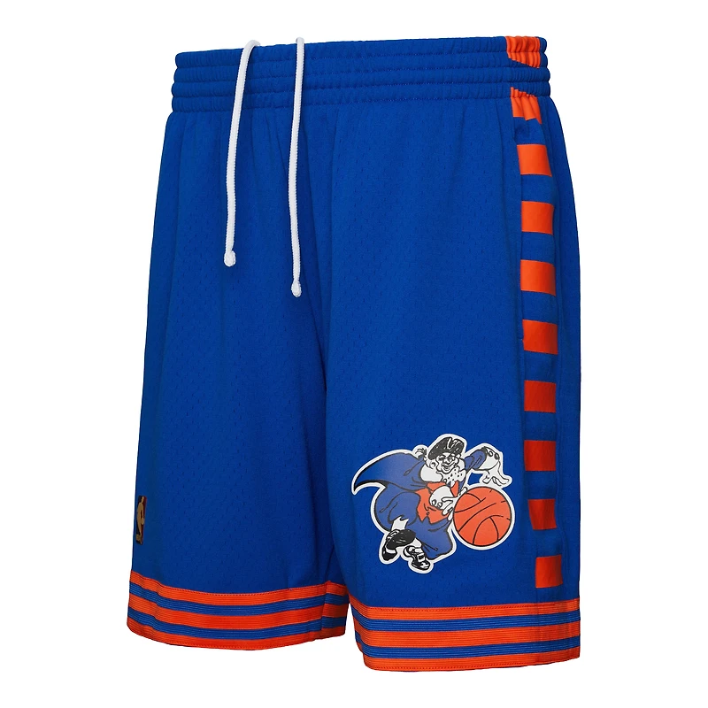 Men's Mitchell & Ness  Blue New York Knicks 2005/06 Swingman Shorts
