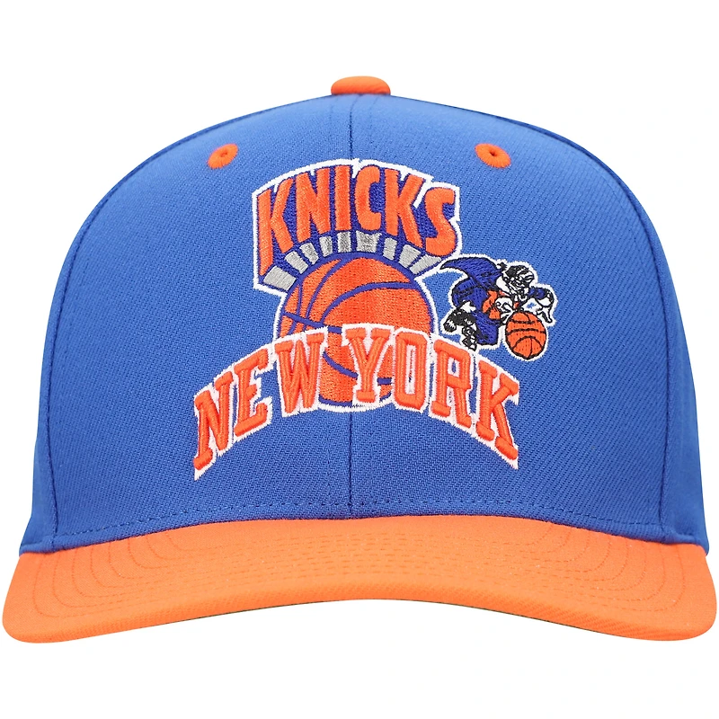 Casquette Snapback New York Knicks All In 2.0 Pro Crown Mitchell & Ness pour hommes