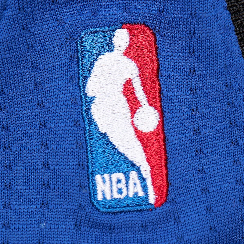 Men's Mitchell & Ness Carmelo Anthony Blue New York Knicks 2010/11 Hardwood Classics Authentic Jersey