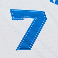 Men's Mitchell & Ness Carmelo Anthony White New York Knicks 2015-16 Hardwood Classics Authentic Jersey