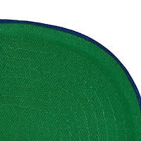 Casquette Snapback définie crème/bleu Mitchell & Ness pour hommes des New York Knicks 2x NBA Champions Soul Legacy