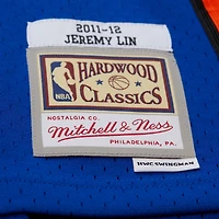 Men's Mitchell & Ness Jeremy Lin Blue New York Knicks 2011/12 Swingman Jersey