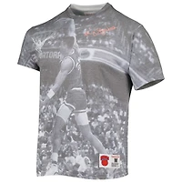 Men's Mitchell & Ness Kenny Walker Heather Gray New York Knicks Above The Rim T-Shirt