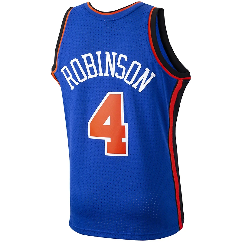 Maillot Swingman Mitchell & Ness Nate Robinson bleu New York Knicks Hardwood Classics pour hommes