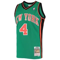 Maillot Mitchell & Ness Nate Robinson vert pour homme des New York Knicks 2006/07 Hardwood Classics Swingman