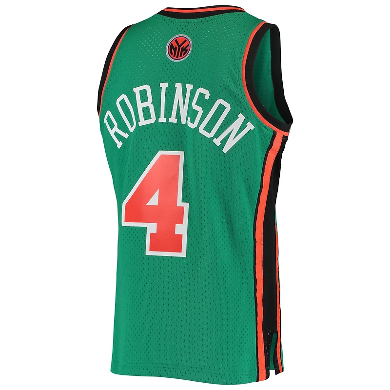 Maillot Mitchell & Ness Nate Robinson vert pour homme des New York Knicks 2006/07 Hardwood Classics Swingman