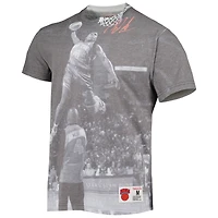 Men's Mitchell & Ness Nate Robinson Heather Gray New York Knicks Above The Rim T-Shirt