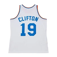 Men's Mitchell & Ness Nathaniel Clifton White New York Knicks 1950-51 Pioneers Swingman Jersey