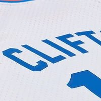 Men's Mitchell & Ness Nathaniel Clifton White New York Knicks 1950-51 Pioneers Swingman Jersey