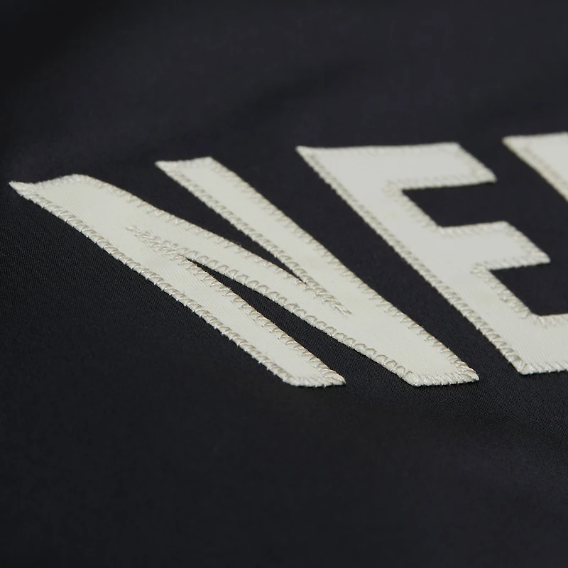 Men's Mitchell & Ness Olive/Black New York Knicks Clutch Satin Raglan Full-Snap Jacket