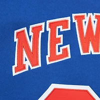 Men's Mitchell & Ness Patrick Ewing Blue New York Knicks Name Number Hoodie