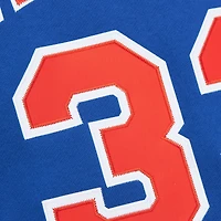 Men's Mitchell & Ness Patrick Ewing Blue New York Knicks Name Number Hoodie