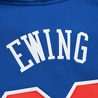 Men's Mitchell & Ness Patrick Ewing Blue New York Knicks Name Number Hoodie