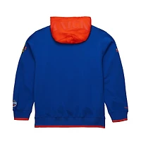 Sweat à capuche Mitchell & Ness Royal New York Knicks Hardwood Classics Team OG 3.0 pour homme