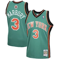 Maillot Swingman Mitchell & Ness Stephon Marbury vert New York Knicks 2006/07 Hardwood Classics pour homme