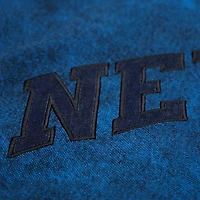 Chemise boutonnée Mitchell & Ness x Purple Brand bleu marine pour homme, motif New York Knicks