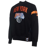 Sweat-shirt à capuche NBA x Two Hype pour homme, collection Culture & Hoops, noir, Premium, New York Knicks