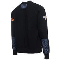 Sweat-shirt à capuche NBA x Two Hype pour homme, collection Culture & Hoops, noir, Premium, New York Knicks