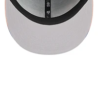 Casquette ajustée New Era noire/bleue York Knicks Jersey Hook Statement Edition 59FIFTY pour homme