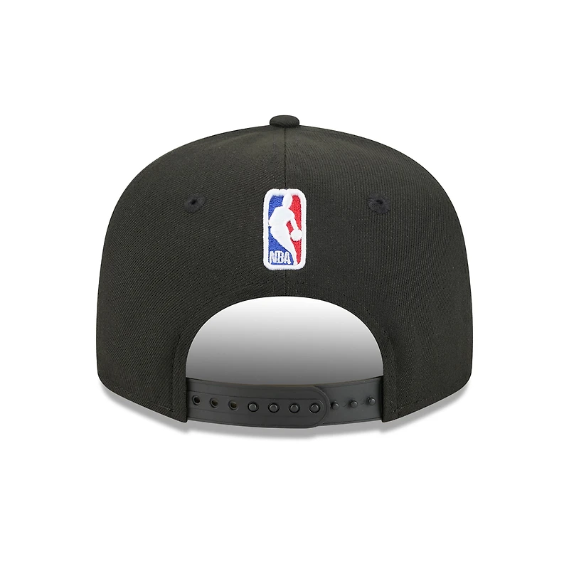 Casquette snapback New Era noire/bleue New York Knicks Jersey Hook Statement Edition 9FIFTY pour homme