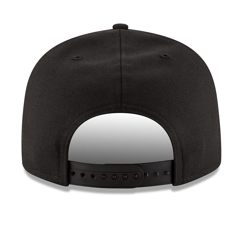 Men's New Era Black New York Knicks 2026 NBA Finals Champions Locker Room Replica 9FIFTY Snapback Hat