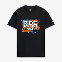 Men's New Era Black York Knicks 2026 NBA Finals T-Shirt
