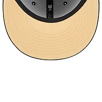 Men's New Era Black York Knicks 59FIFTY Day Allover Print Stencil Fitted Hat
