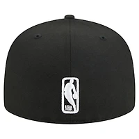 Casquette ajustée New Era 59FIFTY noire pour homme, York Knicks
