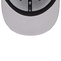 Men's New Era Black York Knicks Active Ballistic Nylon Visor 59FIFTY Fitted Hat