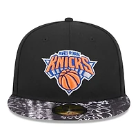 Casquette ajustée 59FIFTY New Era York Knicks Coral Reef pour hommes
