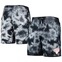 NWE KNICKS NOIR HOMME FLEECE TIE DYE SHORT SHTMEN