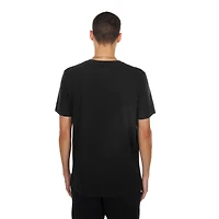 Men's New Era Black York Knicks Gothic Crest T-Shirt