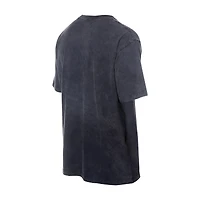 Men's New Era  Black York Knicks Lifestyle Capsule Lightning Round Mineral Wash T-Shirt
