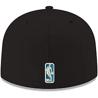 Casquette ajustée 59FIFTY des New York Knicks Era pour homme aux couleurs officielles de l'équipe noire