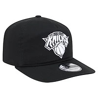 Casquette ajustable New Era noire New York Knicks Quickstrike 19TWENTY pour homme