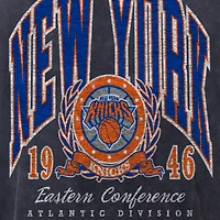 Men's New Era  Black York Knicks Sport Classics Mineral Washed T-Shirt
