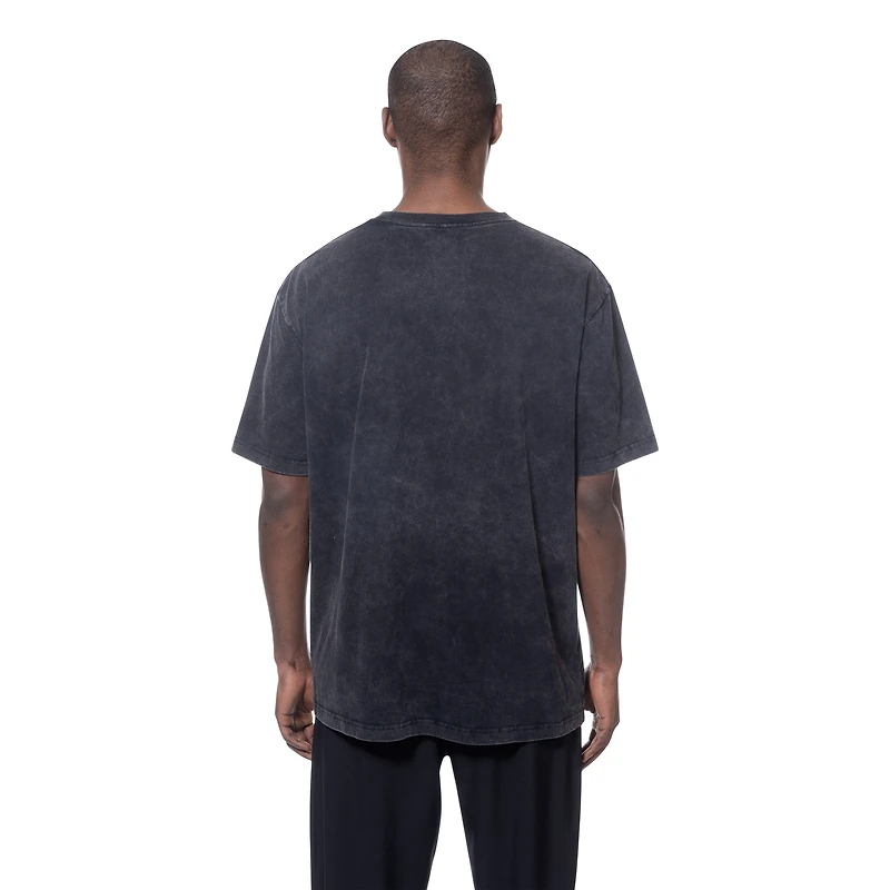 Men's New Era  Black York Knicks Sport Classics Mineral Washed T-Shirt
