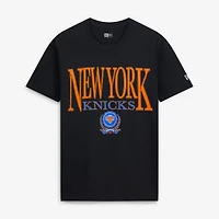 Men's New Era Black York Knicks Wordmark T-Shirt