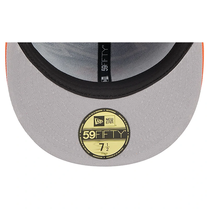 Men's New Era Blue/Orange York Knicks Break 59FIFTY Fitted Hat