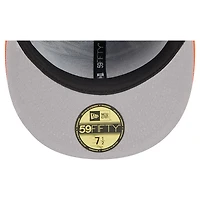 Men's New Era Blue/Orange York Knicks Break 59FIFTY Fitted Hat