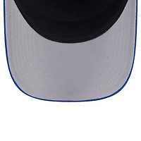 Men's New Era Blue New York Knicks 2025 NBA Draft M-Crown A-Frame 9FORTY Adjustable Hat