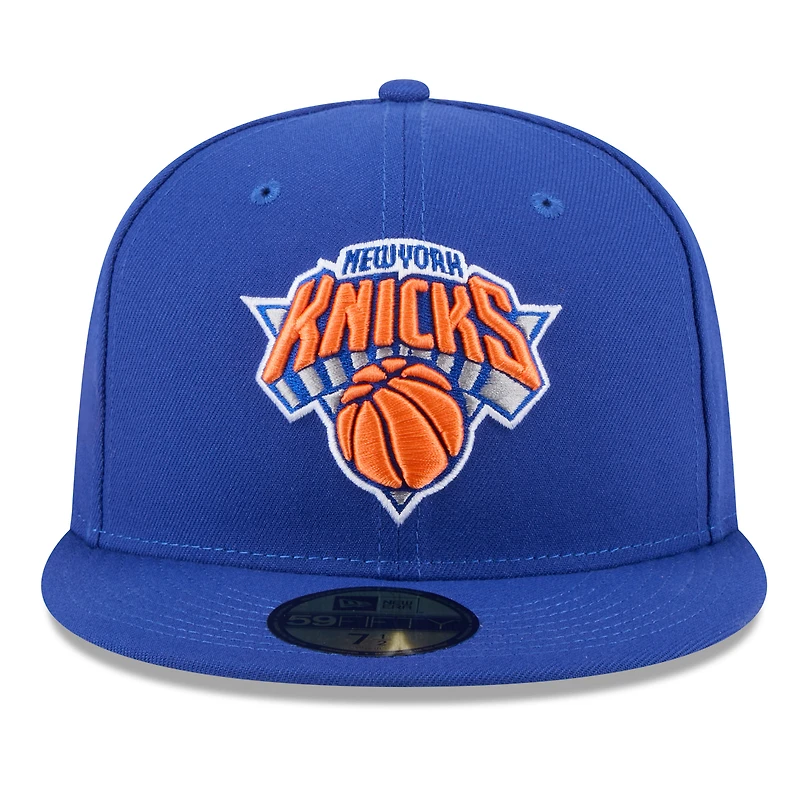 Men's New Era Blue York Knicks 2026 NBA Finals Champions 59FIFTY Fitted Hat