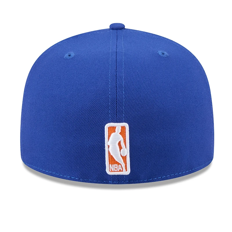 Men's New Era Blue York Knicks 2026 NBA Finals Champions 59FIFTY Fitted Hat