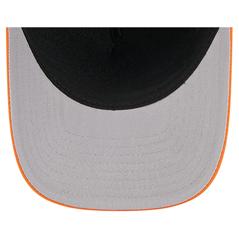 Men's New Era  Blue New York Knicks Bold Arch COOLERA 9FORTY A-Frame M-Crown Adjustable Hat