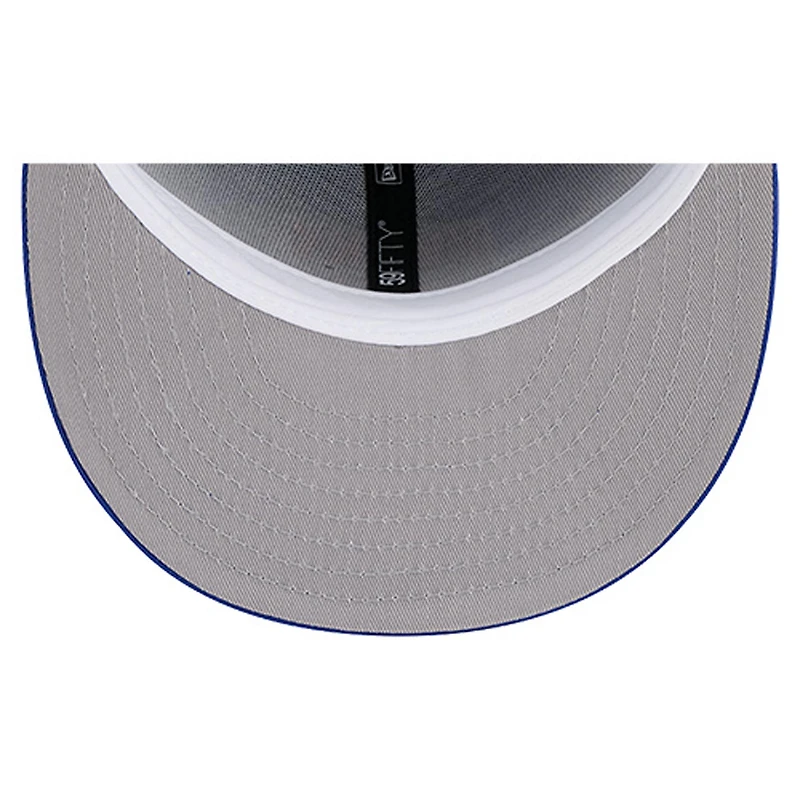 Men's New Era  Blue York Knicks Core Logo 59FIFTY Fitted Hat