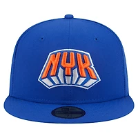Men's New Era  Blue York Knicks Deceptor 59FIFTY Fitted Hat
