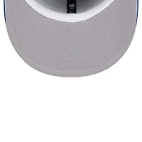 Casquette ajustée 59FIFTY bleue New Era pour hommes des York Knicks Game Day Hollow Logo Mashup
