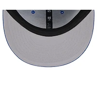 Casquette ajustée 59FIFTY New Era pour hommes des York Knicks Rally Drive Side Patch bleu