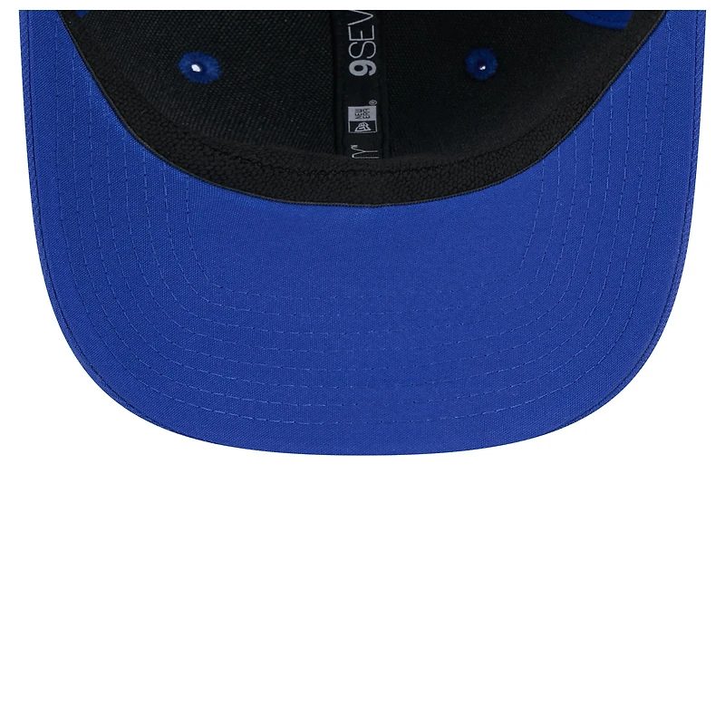 Men's New Era Blue New York Knicks Rope 9SEVENTY Adjustable Hat